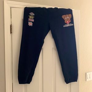 49ers Mitchell and Ness sweatpants. Size L